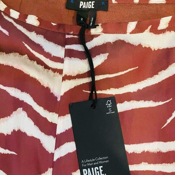NWT Paige Larsa Animal Print Skirt Size 2 - Picture 6 of 8